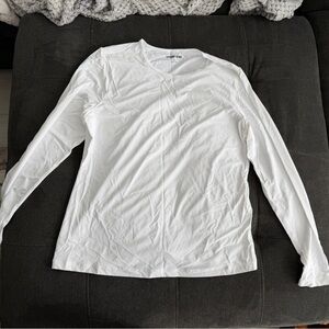 Lands’ End SunShade UPF 50 Long Sleeve Rash Guard Swim Tee - Size M, NWOT